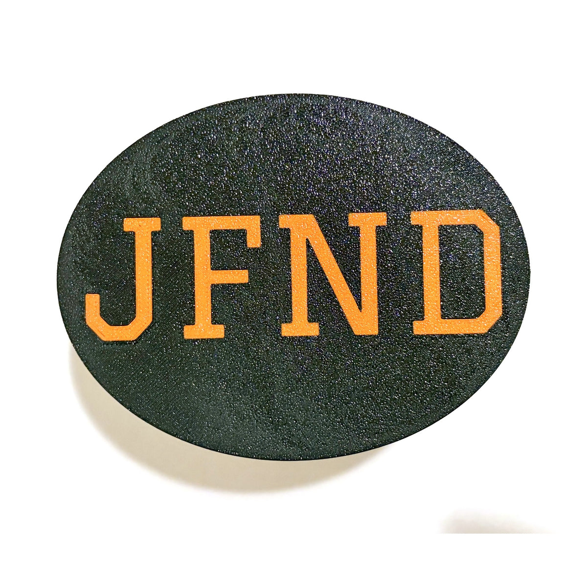 JFND Hitch Cover - Jacket Fight Never Dies, 3D Printed, Fits 2 in Receiver