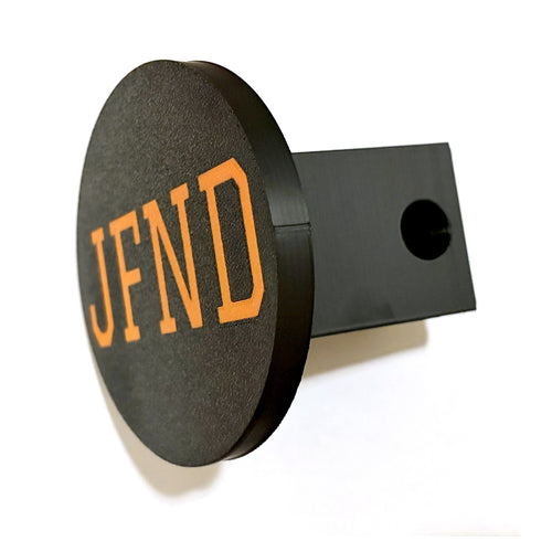 JFND Hitch Cover - Jacket Fight Never Dies, 3D Printed, Fits 2 in Receiver